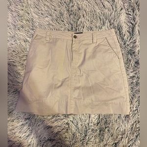 Mini Khaki Skirt!🤍